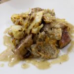Fried Cabbage and Sausage