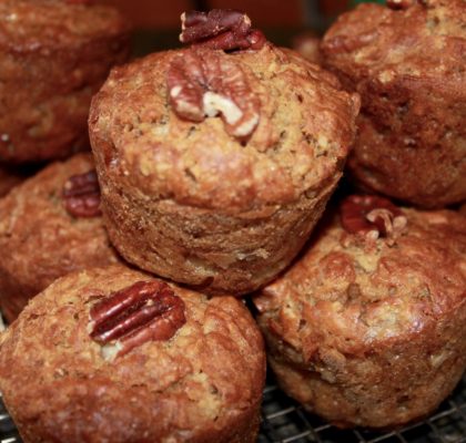 Banana Oatmeal Muffins