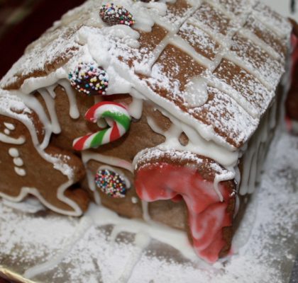 GINGERBREAD COOKIES and HOUSE