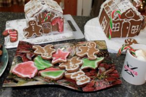 GINGERBREAD COOKIES and House
