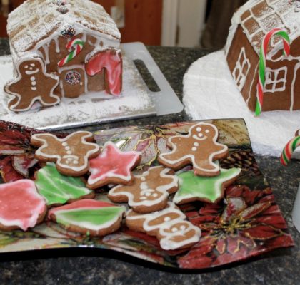 GINGERBREAD COOKIES and House