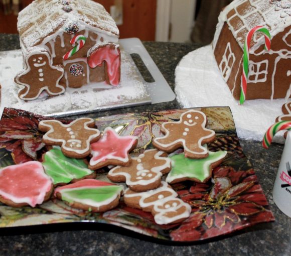 GINGERBREAD COOKIES and House