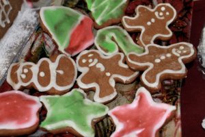 GINGERBREAD HOUSE and COOKIES