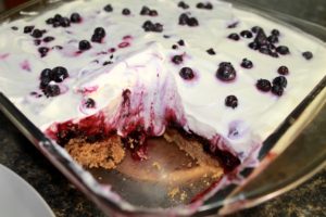 Blueberry Cream Dessert