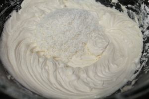Pound Cake with Coconut Butter Icing
