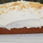 POUND CAKE with COCONUT BUTTER ICING 