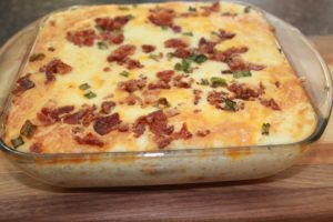 Double Baked Potato Casserole