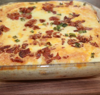 Double Baked Potato Casserole