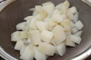 Hot Potato Salad in Bologna Cups