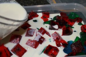 Jello Stained Glass Dessert