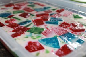 Jello Stained Glass Dessert