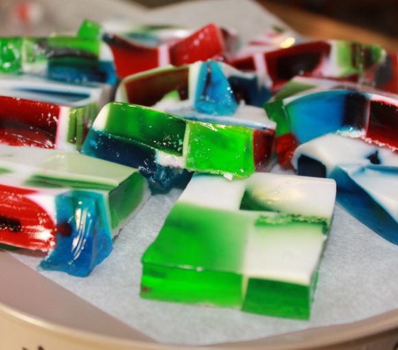 Jello Stained Glass Dessert