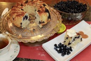 Blueberry Cinnamon Bundt Cake