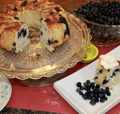 Blueberry Cinnamon Bundt Cake