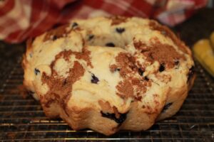 Blueberry Cinnamon Bundt Cake