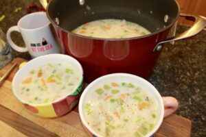 CREAM OF TURKEY SOUP