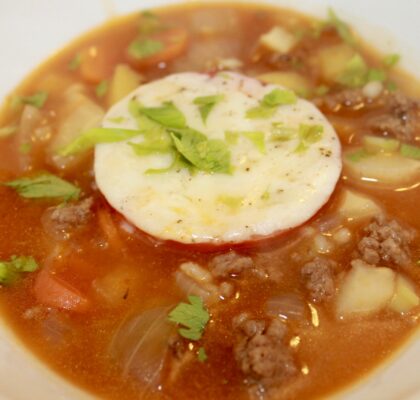 Ground Beef Barley Soup