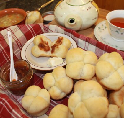 Four Leaf Clover Bread Buns