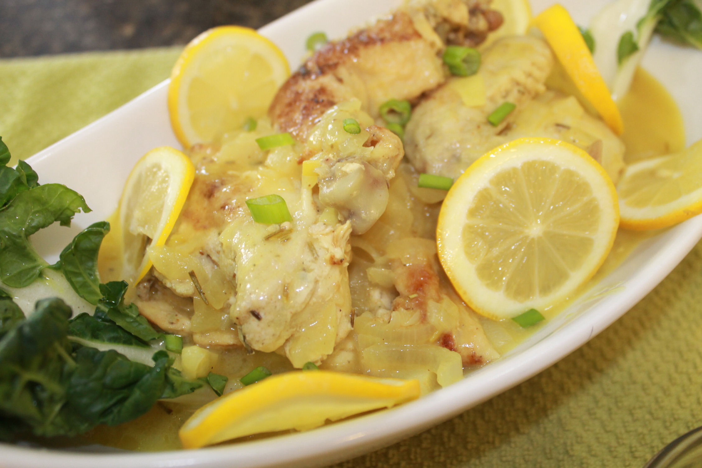 Lemon & Herb Chicken - Bonita's Kitchen