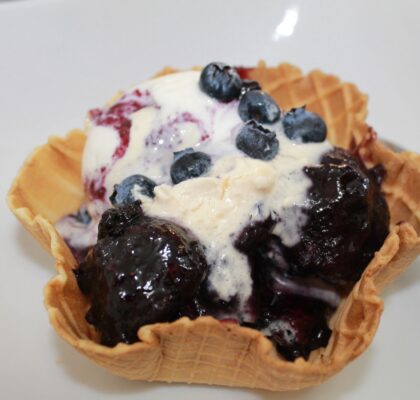 BLUEBERRY DOUGHBOY DESSERT