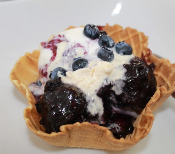 BLUEBERRY DOUGHBOY DESSERT