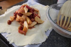 APPLE STRAWBERRY TART