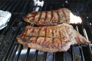 Grilled Steak and Shrimp Kabobs