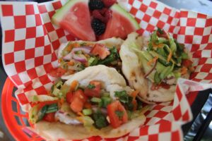 GRILLED COD TACOS