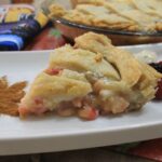 Grandma's Rhubarb Custard Pie