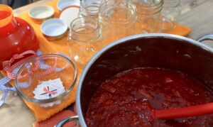 Grandma's Rhubarb Jam