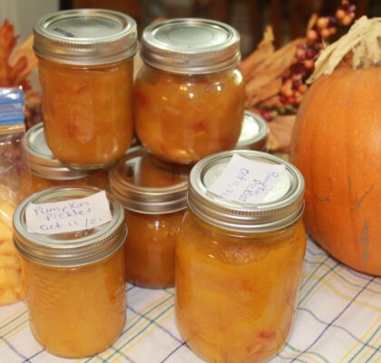 PUMPKIN PICKLES