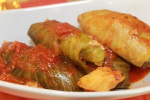 Turkey Cabbage Rolls - Slow Cooked