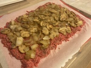 Rolled Mushroom Meatloaf