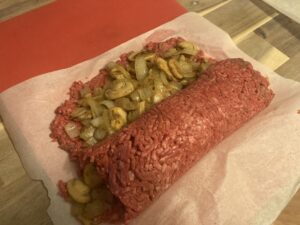 Rolled Mushroom Meatloaf
