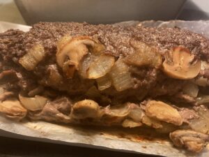 Rolled Mushroom Meatloaf