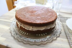 Red Velvet Valentine Heart Cake