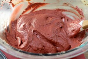 Red Velvet Valentine Heart Cake