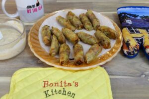 CORNED BEEF SPRING ROLLS - Air fried
