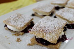 Blueberry Flaky Buns