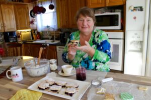 Blueberry Flaky Buns