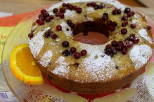 ORANGE PARTRIDGEBERRY RING