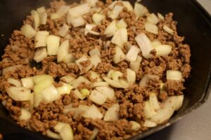 Mushroom and Ground Beef Stew