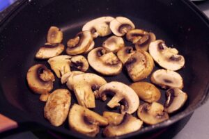 Mushroom and Ground Beef Stew