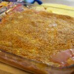 BAKED STICKY RHUBARB PUDDING