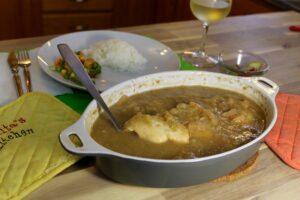 Rhubarb and Pineapple Chicken