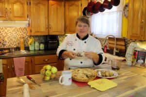 APPLE CRUMBLE PIE