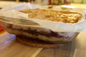 Coconut Partridgeberry Squares