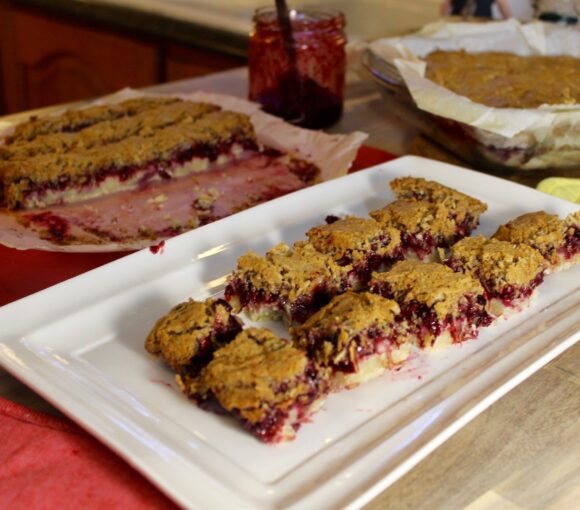 COCONUT PARTRIDGEBERRY SQUARES