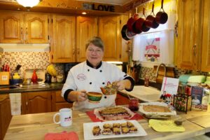 Coconut Partridgeberry Squares