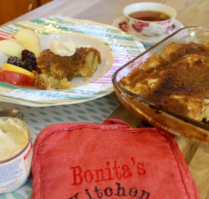 APPLE BUTTER PUDDING